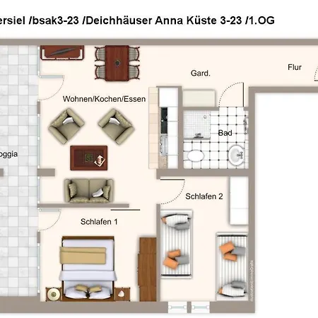 Deichhaeuser Anna Kueste Deichhaeuser Anna Kueste 3-23 * Bensersiel